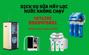 may loc nuoc khong chay