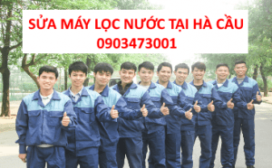 sua may loc nuoc tai ha cau