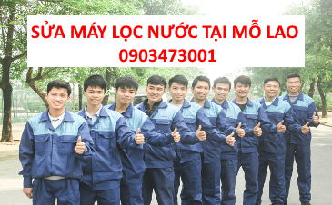 sua may loc nuoc tai mo lao