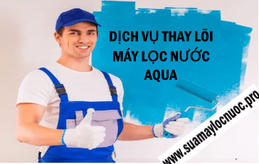 thay loi may loc nuoc aqua