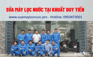 sua may loc nuoc tai khuat duy tien