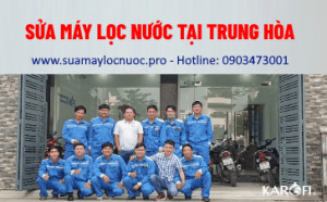 sua may loc nuoc tai trung hoa