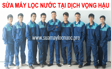 sua may loc nuoc tai dich vong hau