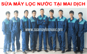 sua may loc nuoc tai mai dich