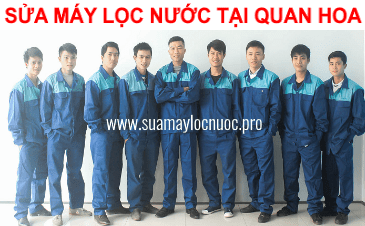 sua may loc nuoc tai quan hoa