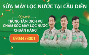 sua may loc nuoc tai cau dien