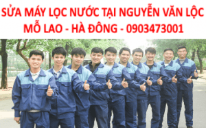 sua may loc nuoc tai nguyen van loc